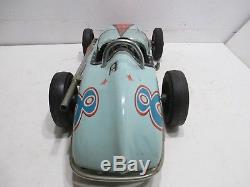 INDIANAPOLIS 500 RACE CAR WITH JACKS LARGE 15 LONG VG CONDITION scarce