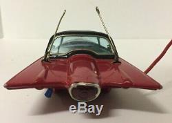 Ichida Ford Gyron 12 Tethered Battery OP Concept Car Japan 1960s tin toy LOT