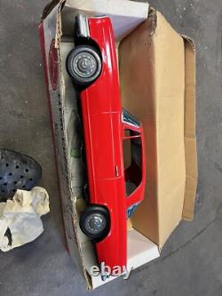 Ichiko 300se mercedes Tin Toy Car Vintage Made In japan