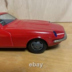 Ichiko Japan Vintage Large Tin Toy Car Friction Type Nissan Fairlady Z Red Retro