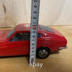 Ichiko Japan Vintage Large Tin Toy Car Friction Type Nissan Fairlady Z Red Retro