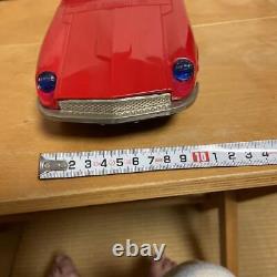 Ichiko Japan Vintage Large Tin Toy Car Friction Type Nissan Fairlady Z Red Retro