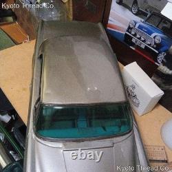 Ichiko Japan Vintage Tin Toy Car Mercedes Benz 300 SE 60cm Silver Rare Collectib