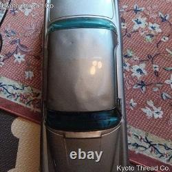 Ichiko Japan Vintage Tin Toy Car Mercedes Benz 300 SE 60cm Silver Rare Collectib
