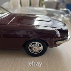 Ichiko Japan Vintage Tin Toy Car Nissan Fairlady Brown with Box