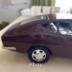 Ichiko Japan Vintage Tin Toy Car Nissan Fairlady Brown with Box