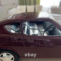 Ichiko Japan Vintage Tin Toy Car Nissan Fairlady Brown with Box