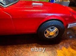 Ichiko Nissan Tin Toy Car Fair Lady Z280 boxed retro Showa USED from JAPAN