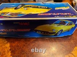 Ichiko Nissan Tin Toy Car Fair Lady Z280 boxed retro Showa USED from JAPAN