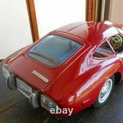 Ichiko Toyota 2000GT x Yamaha 1960's Tinplate Red Large rare Car Made in Japan