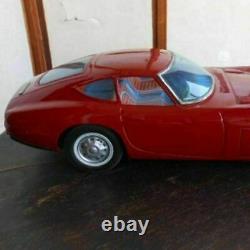 Ichiko Toyota 2000GT x Yamaha 1960's Tinplate Red Large rare Car Made in Japan