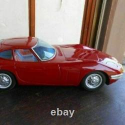 Ichiko Toyota 2000GT x Yamaha 1960's Tinplate Red Large rare Car Made in Japan