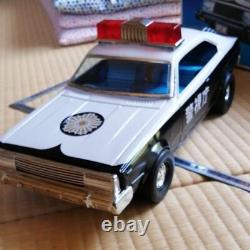 Ichiko Vintage Tin Toy Car Skyline Patrol Car Friction Type with Box