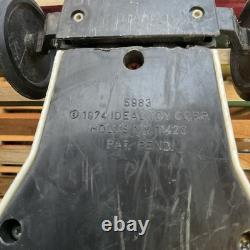 Ideal 1974 Evil Kenevil Formula 1 Dragster Car + Stunt Crash Car +Launchers