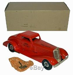 Incredible MINT Boxed New OLD Stock Marx Siren Fire Chief Car WORLDWIDE SHIPPING