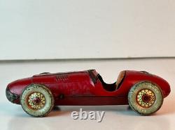 Ingap Made in Italy Model 700 Tin Windup Ferrari Race Car, Original