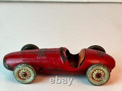 Ingap Made in Italy Model 700 Tin Windup Ferrari Race Car, Original