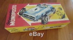 JNF 1950's tin toy race car 13 famous Mercedes Benz W 196 made W Germany 1980's