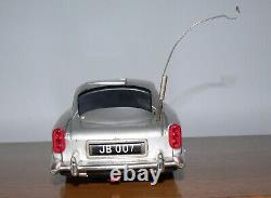 James Bond 007 Aston Martin DB5 Metal Car A. C. Gilbert 1965 Made in Japan