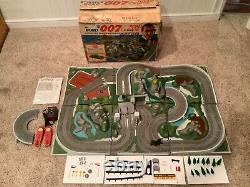 James Bond 007 Road Race Slot Car Track Set 1965 Original Sears Set