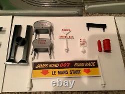 James Bond 007 Road Race Slot Car Track Set 1965 Original Sears Set