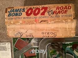 James Bond 007 Road Race Slot Car Track Set 1965 Original Sears Set