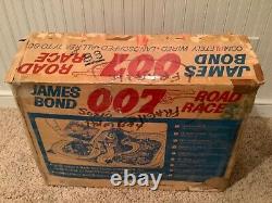 James Bond 007 Road Race Slot Car Track Set 1965 Original Sears Set