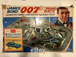 James Bond Slot Car 007 Road Race Sean Connery Box 1965 Sears AC Gilbert