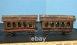 James Fallows & Sons Skip Tin Floor 5 Piece Passenger Car Train Bus 1870-90's