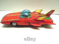Japan ALPS 1964 Tin Battery Op. Fire Bird lll Concep Car with BOX. A+. Works. NR