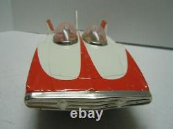 Japan Alps Tin Battery Op 1964 Firebird lll GM Concept Car withBOX. A+. Works