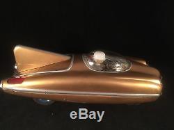 Japanese Antique 1954 KING JET Dream Race Car Vintage Taniguchi Spark Tin Toy