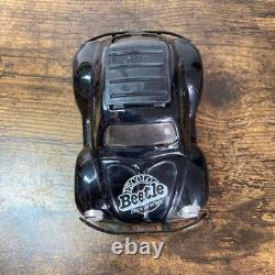 Japanese Tin Toy Rare Volkswagen Beetle Tin Car Black White