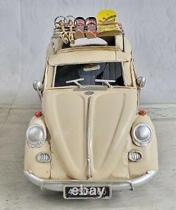 Jayland 112 Decorative Beetle 1200 Classic Die-Cast Model Car Beige Figurine