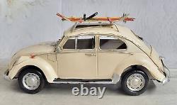 Jayland 112 Decorative Beetle 1200 Classic Die-Cast Model Car Beige Figurine