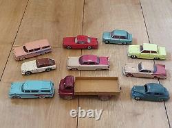 Joblot Vintage Dinky Meccano Diecast Model Toys Classic Cars Lorry Ford Alfa Etc