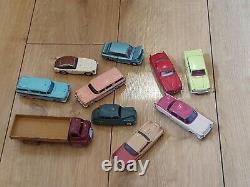 Joblot Vintage Dinky Meccano Diecast Model Toys Classic Cars Lorry Ford Alfa Etc