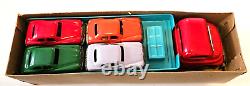 K Toy Japan Friction Auto Transport with 4 Cars