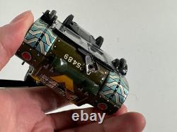 KO M-12 Army Tank war machine truck car JAPAN vtg tin toy