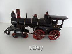KentonCast Iron Toy Train 999 Engine 1200/01 Passenger Tender Coal Car Vtg Lot