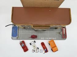 Keystone Vintage Tin Toy Garage Service Station with Gas Pump, Cars & Org Box