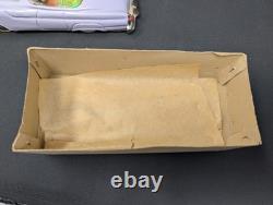 LOVELY LAVENDER! 7.5 Nomura Thunderbird FRICTION Sports Car 1950s VINTAGE Japan