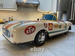 Large 1960s Vintage Kyowa Jet Racer Int'l Champion Friction Race Car w Box 15