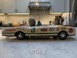 Large 1960s Vintage Kyowa Jet Racer Int'l Champion Friction Race Car w Box 15