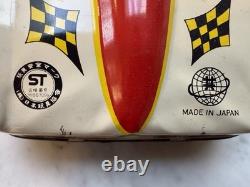 Large 1960s Vintage Kyowa Jet Racer Int'l Champion Friction Race Car w Box 15