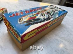 Large 1960s Vintage Kyowa Jet Racer Int'l Champion Friction Race Car w Box 15