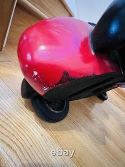 Large Decorative Model Of a 1926 Bugatti Race Car WithDriver Super Condition 26L