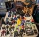 Large Lot Of Vintage Batman Figures, Bat Cave, Vehicles, Accessories, HotWheels