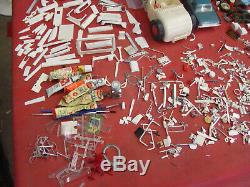 Large VINTAGE LOT MODEL CAR PARTS Toy Rod 32 Ford 63 LINCOLN CHEVY FORD MERCURY