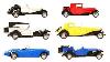 Learn Vintage Cars For Kids Children Babies Toddlers With Toys Preschool Kids Learning
